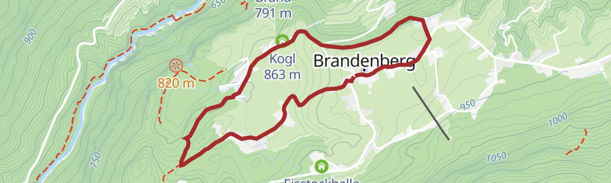 Dorfwanderweg - Brandenberg